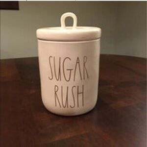Rae Dunn Sugar Rush Small Kitchen Canister/ Jar Lid - Cream